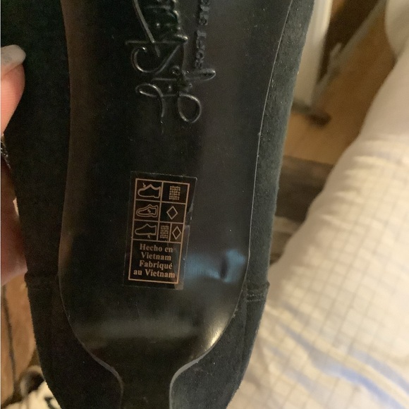 Life Stride black suede look, kitten heel - Picture 4 of 5